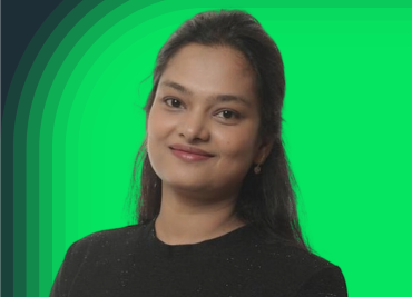 Tejaswani in Black t shirt